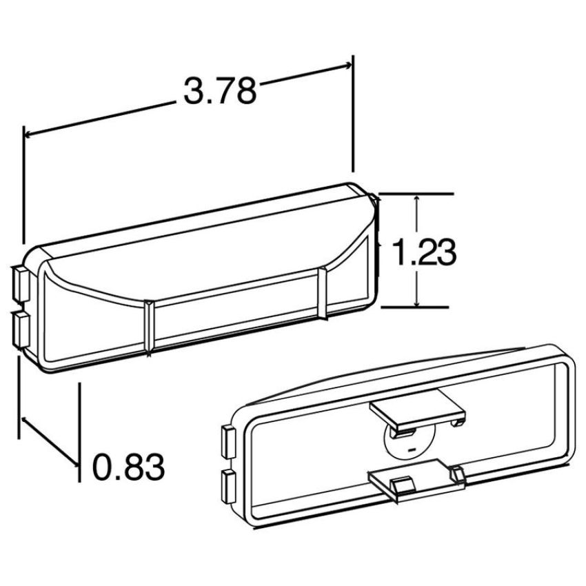 TRUCK-LITE 19375Y 19 Series, LED, 1