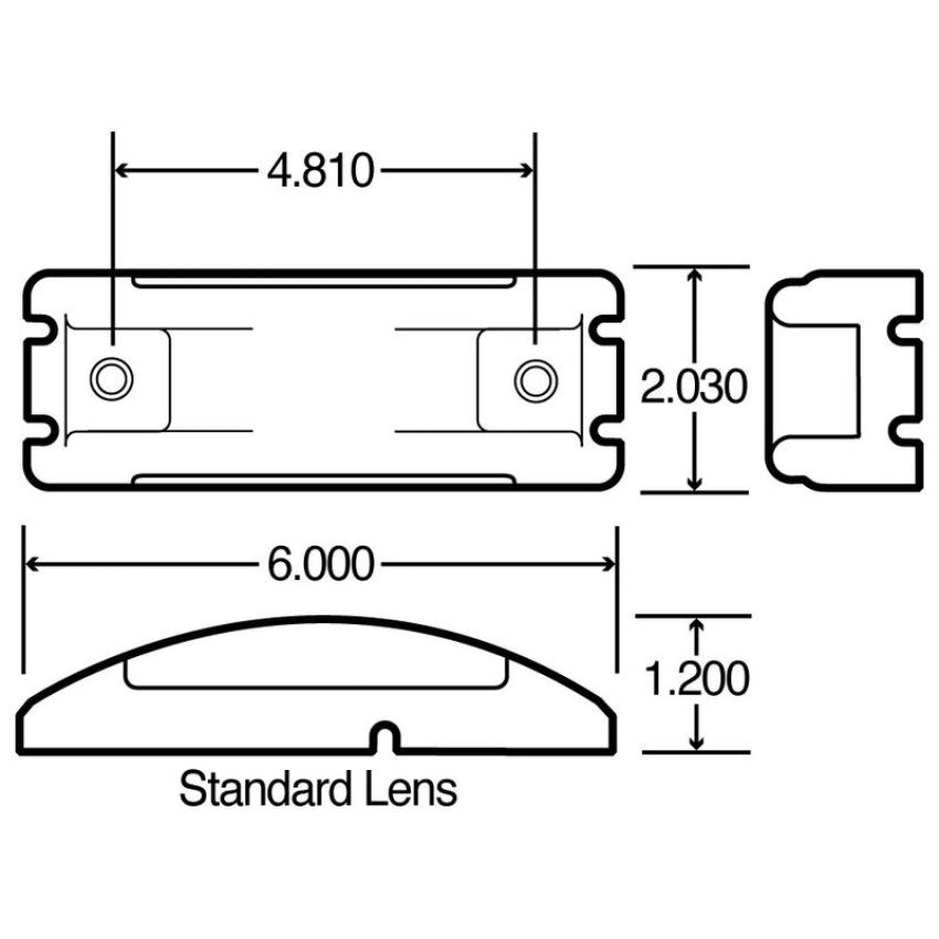 TRUCK-LITE 21004C Super 21, Incandescent, 2