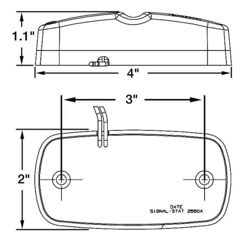 TRUCK-LITE 2660A Signal-Stat, LED, 2