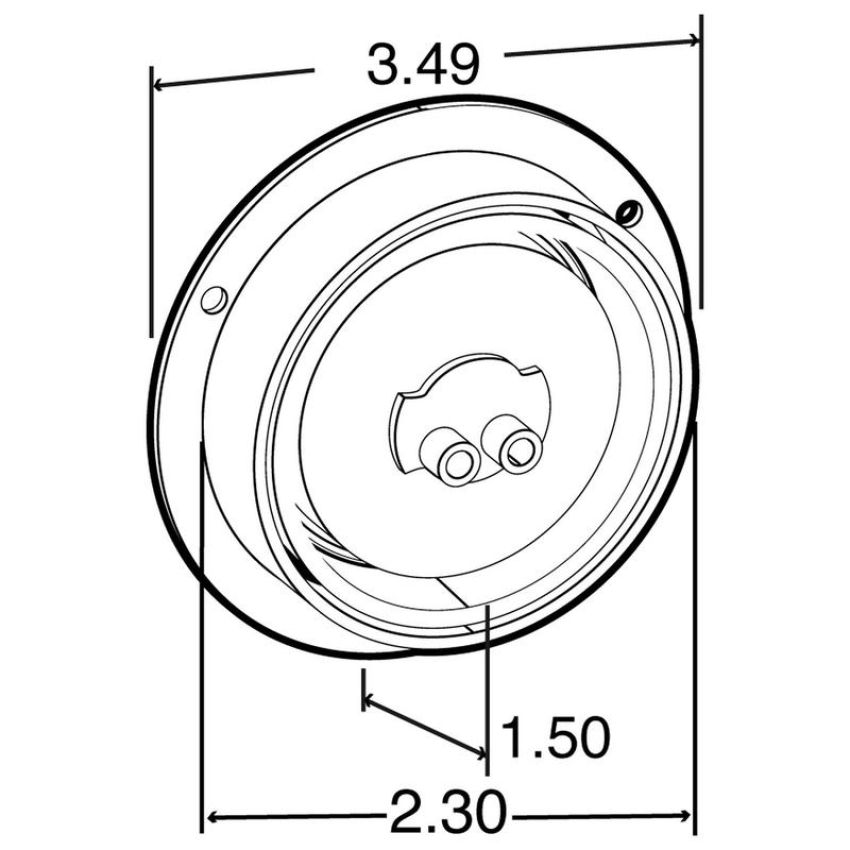 TRUCK-LITE 30279R 30 Series, LED, 2