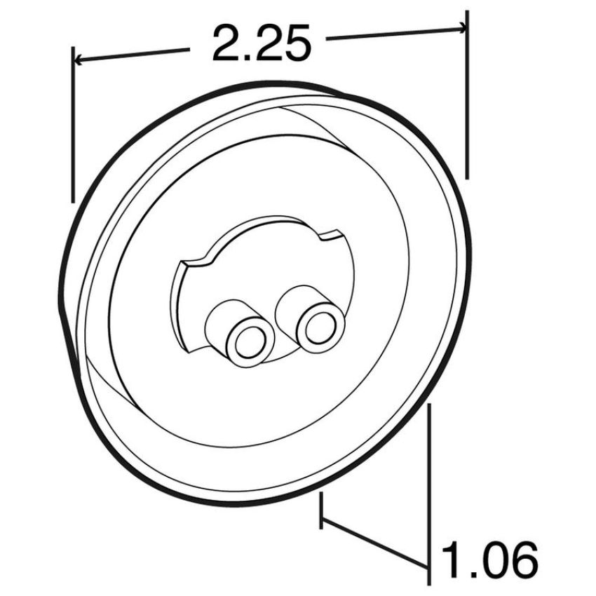 TRUCK-LITE 30285R 30 Series, LED, 2