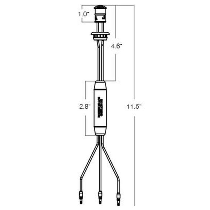 TRUCK-LITE 33203R 33 Series, LED, 0.75