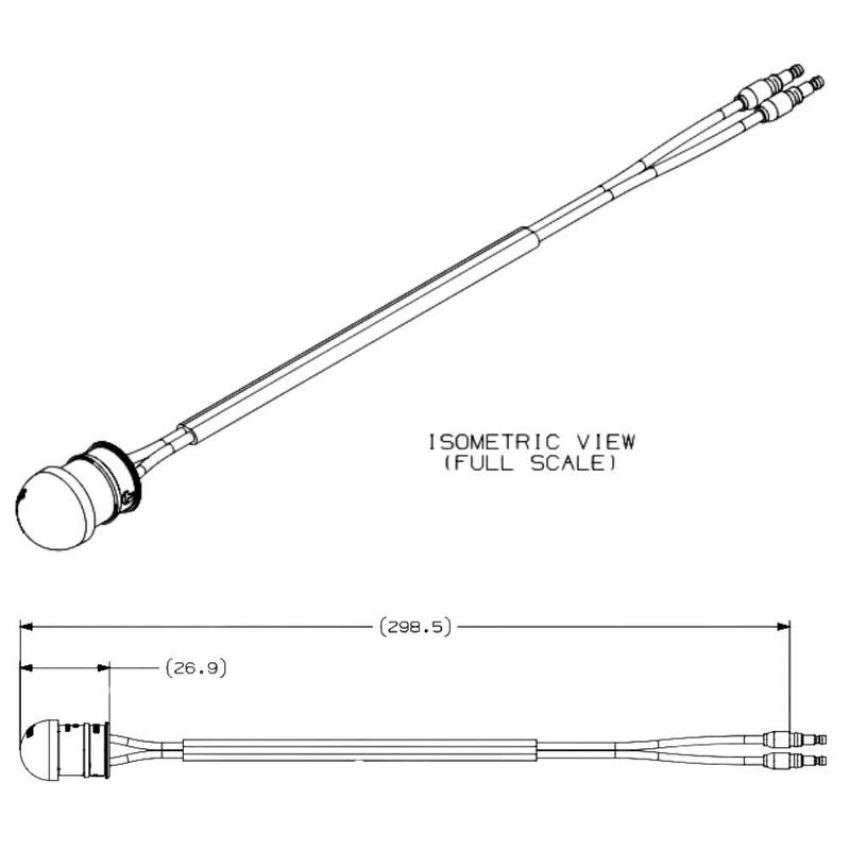 TRUCK-LITE 33210C 33 Series, LED, .75