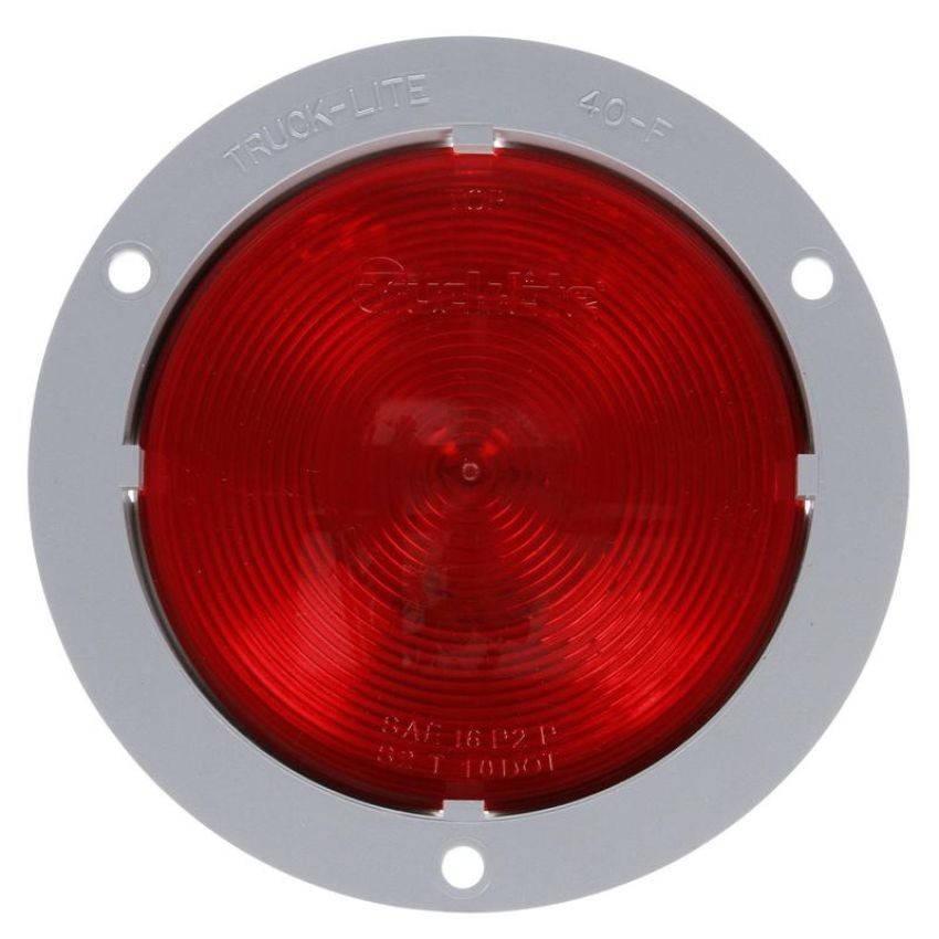 TRUCK-LITE 40222R 40 Series, Incandescent, 4