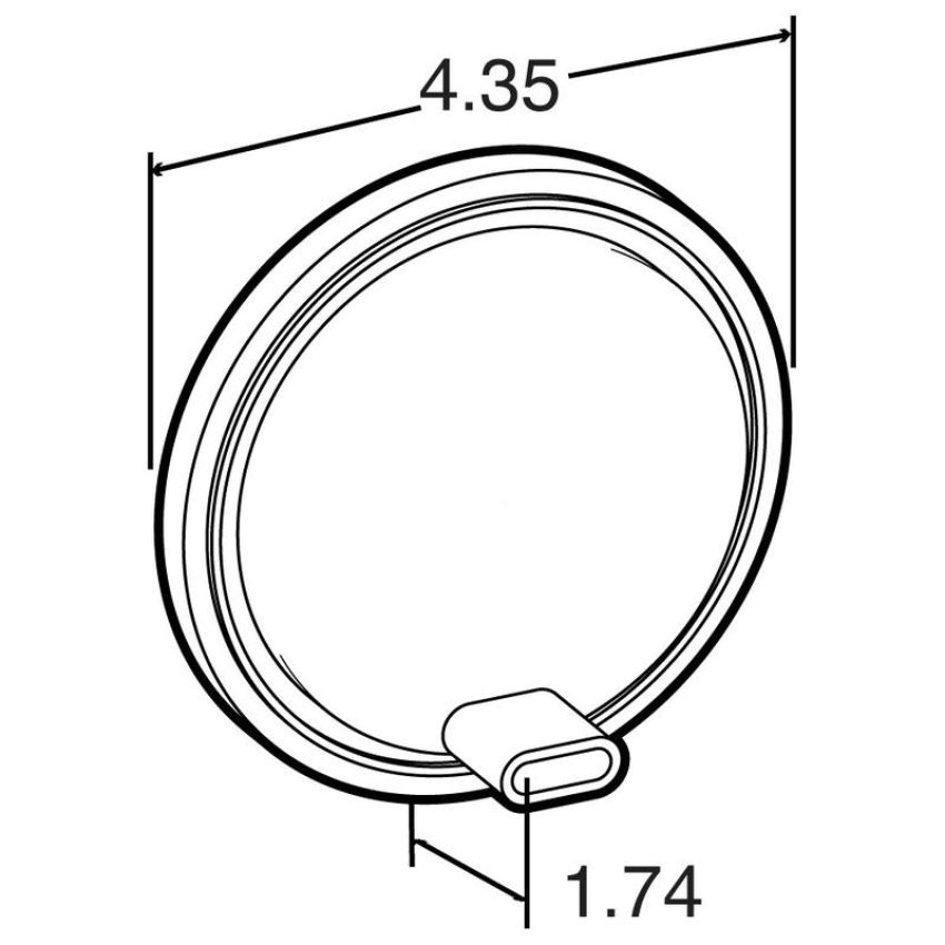 TRUCK-LITE 44202R 44 Series, LED, 4