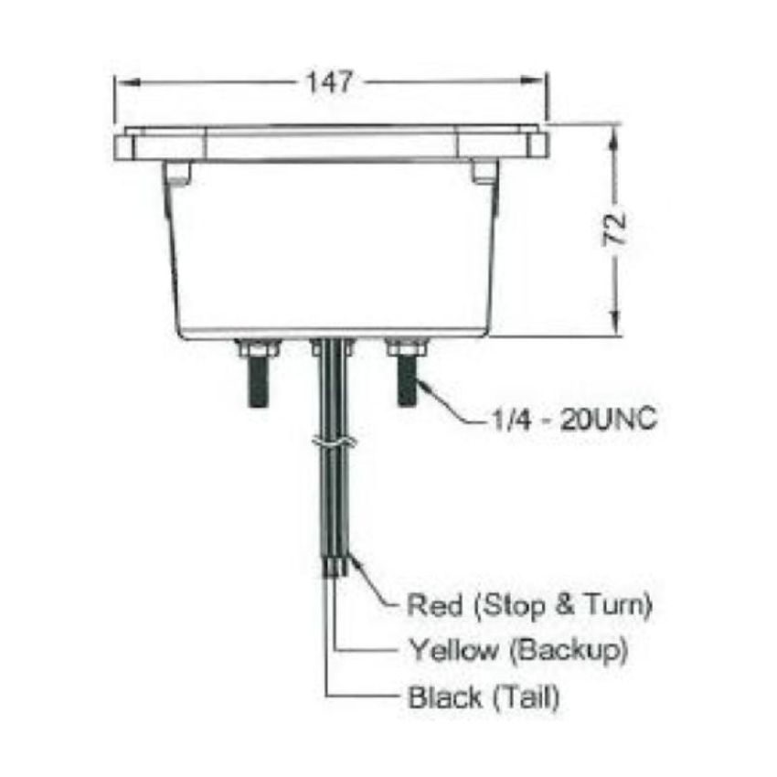 TRUCK-LITE 5072 Signal-Stat, LED, 5