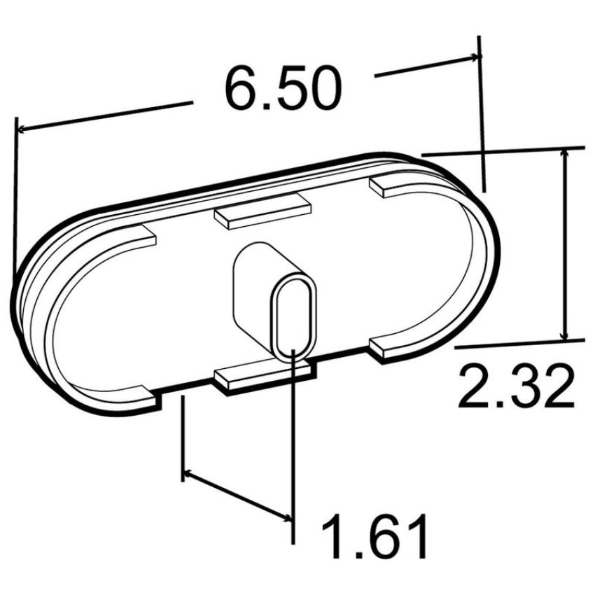 TRUCK-LITE 60120Y Super 60, LED, 2