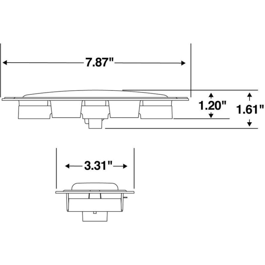 TRUCK-LITE 60282Y 60 Series, LED, 2