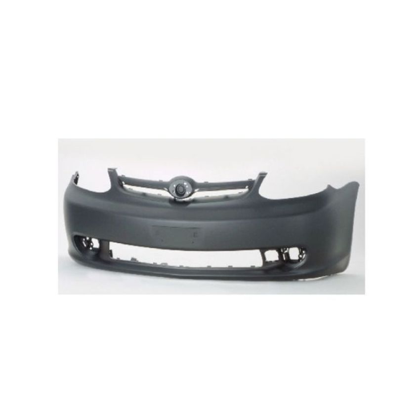 FRONT BUMPER COVER W/O FRONT SPOILER; PRIME TOYOTA ECHO 03-05