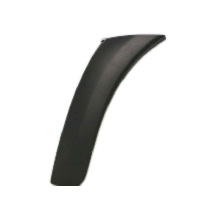 LH FRONT BUMPER EXTENSION OUTER W/WHEEL OPENING FLARES; BLACK - PAINT TO MATCH TOYOTA RAV4 01-05