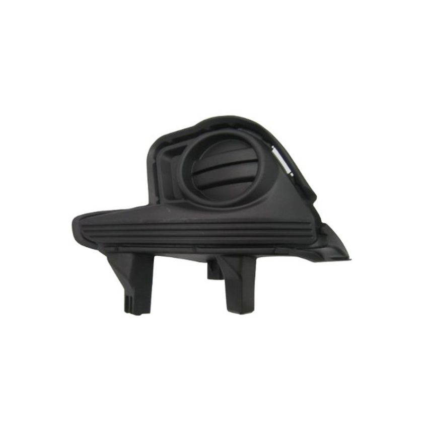 LH FRONT BUMPER INSERT FOG LAMP OPENING COVER; W/O DRL; W/O FOG LAMPS TOYOTA HIGHLANDER 14-16