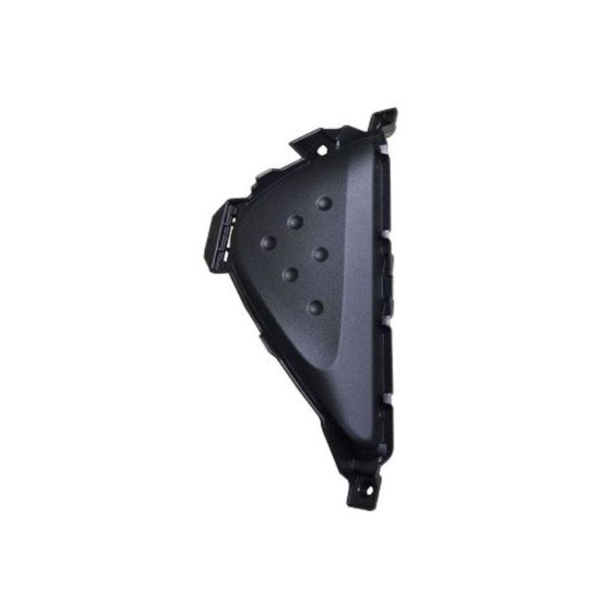 LH FRONT BUMPER INSERT; FOG LAMP OPENING COVER; W/O FOG LAMPS TOYOTA PRIUS 16-18