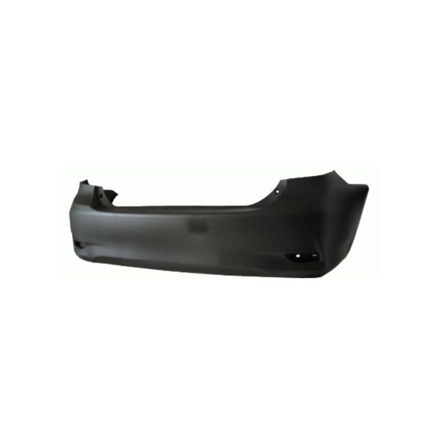 REAR BUMPER COVER BASE|CE|LE; CANADA BUILT; PRIME TOYOTA COROLLA 11-13