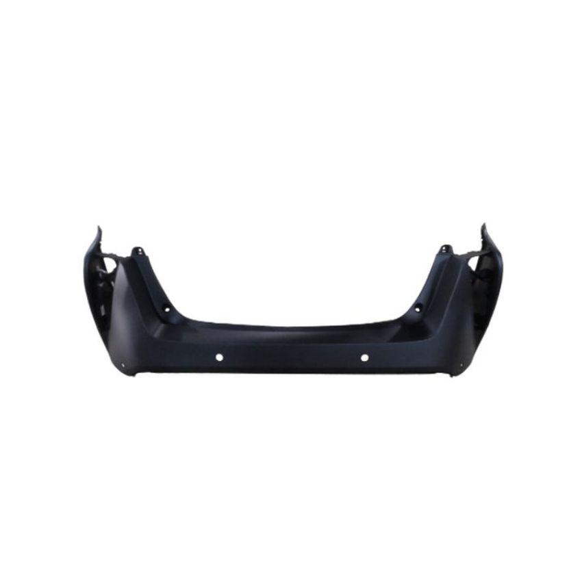 CAPA RR BUMPER COVER W/PARK ASSIST; PRIME TOYOTA PRIUS 16-18