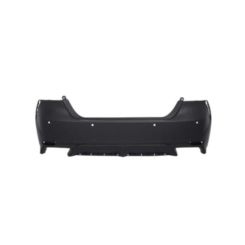 CAPA RR BUMPER COVER XSE; W/PARKING SENSORS; PRIME TOYOTA CAMRY 18-20