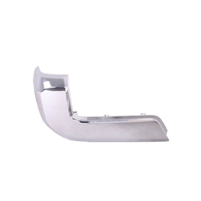 RH REAR BUMPER EXTENSION OUTER END CAP; W/O PARKING ASSIST; CHROME TOYOTA TACOMA 16-20