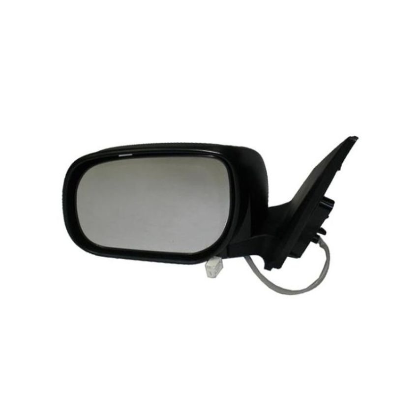 LH DOOR MIRROR PWR HTD SMOOTH BLK NON-FLDG RAV4 LIMITED/SPORT 06-08