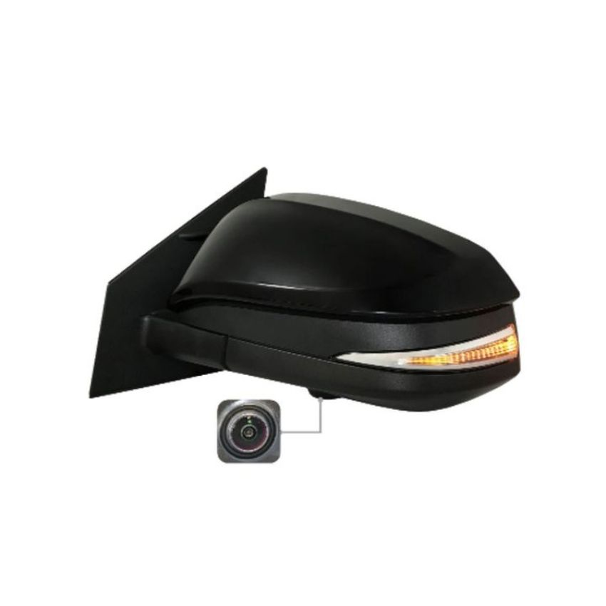 LT MIRROR OTR REAR VIEW N. AMERICA BUILT;W/SIGNAL LAMP;W/BSD;W/CAMERA;11 PIN;PTM TOYOTA RAV4 16-18