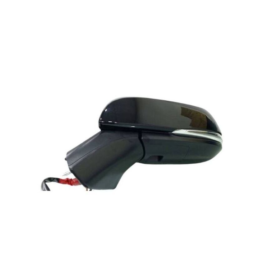 LH MIRROR OTR RR VIEW W/O SIDE VIEW CAMERA;W/BLIND SPOT DETECT;W/PUDDLE LMP;W/CVR;PTM RAV4 19-21