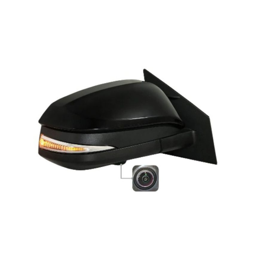 RT MIRROR OTR REAR VIEW JAPAN BUILT; W/SIGNAL LAMP; W/BSD; W/CAMERA; 16 PIN; PTM; TOYOTA RAV4 16-18