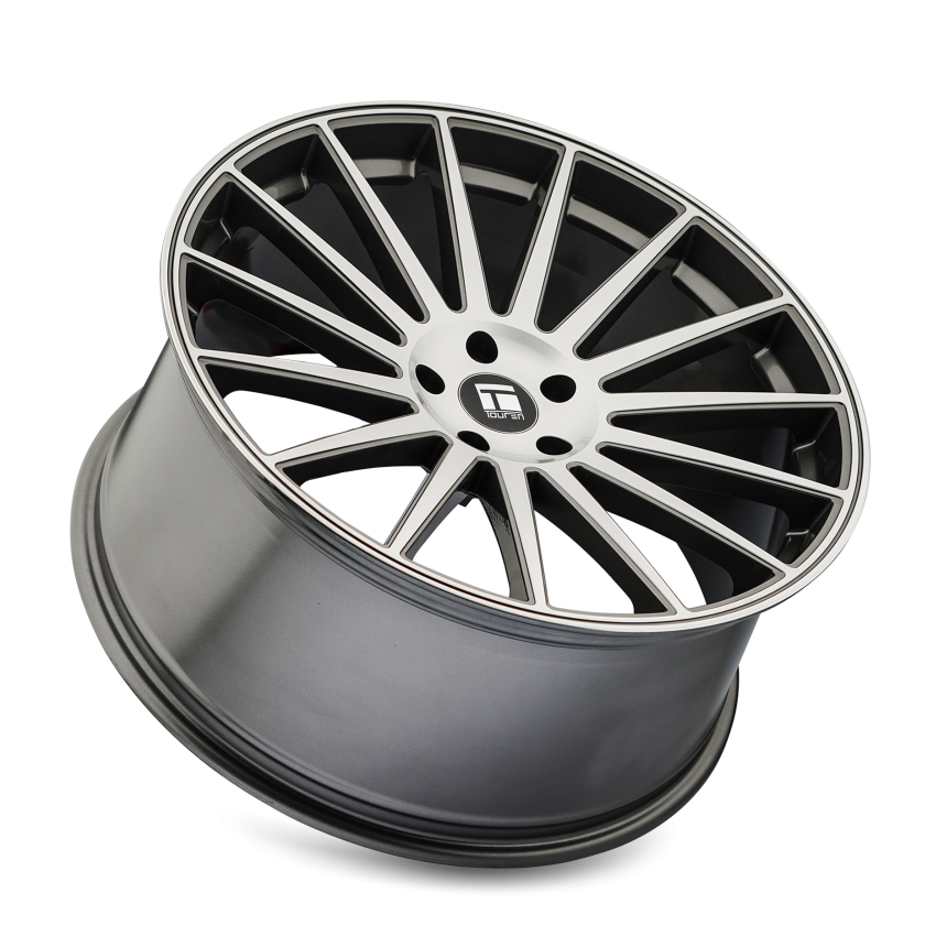 Touren 32922165GT35 TR92 (3292) GLOSS GRAPHITE MACHINED