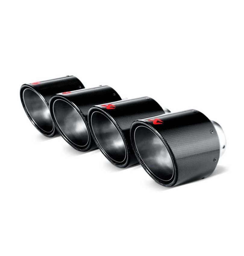 Akrapovic TP-CT/1 Tail pipe set (Carbon,dia 115 mm)
