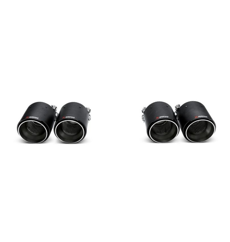 Akrapovic TP-CT/26 Tail pipe set (Carbon)