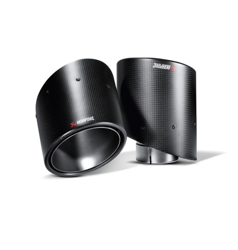 Akrapovic TP-NIZ34-C Tail pipe set (Carbon)