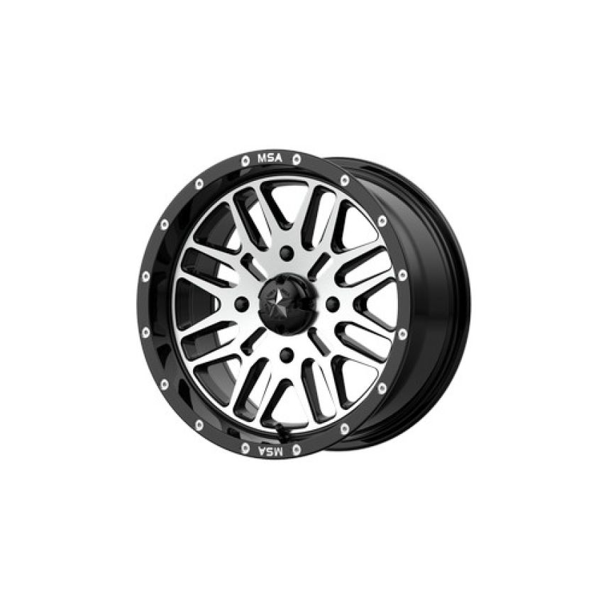 BRUTE UTV 14X7 4X156 G-BLK MACH 10MM