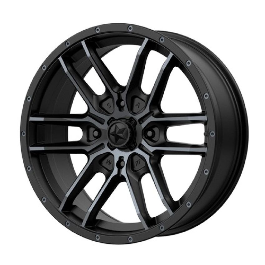 FANG UTV 20X7 4X137 S-BLK TTCC 10MM