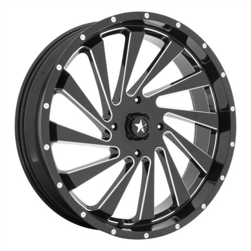 BLADE UTV 20X7 4X137 112 G-BLK-MILL +0
