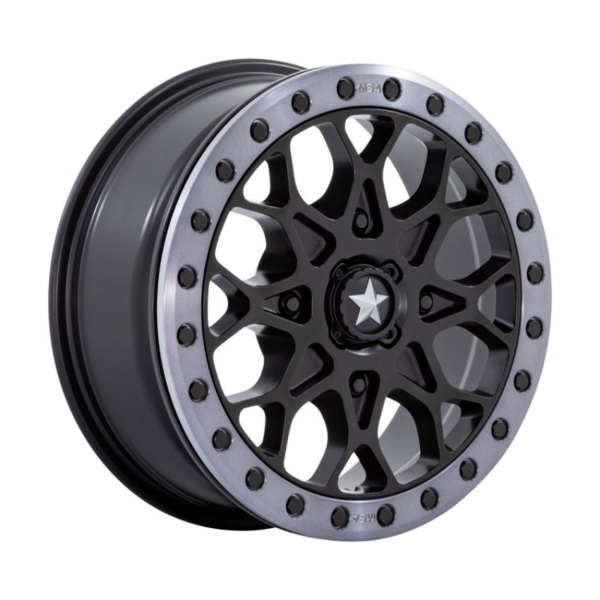 PORTAL UTV BL 15X6 4X110 S-BLK GRY +38