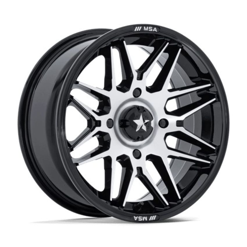 RADAR UTV 14X7 4X137 96 +10 G-BLK-MCH