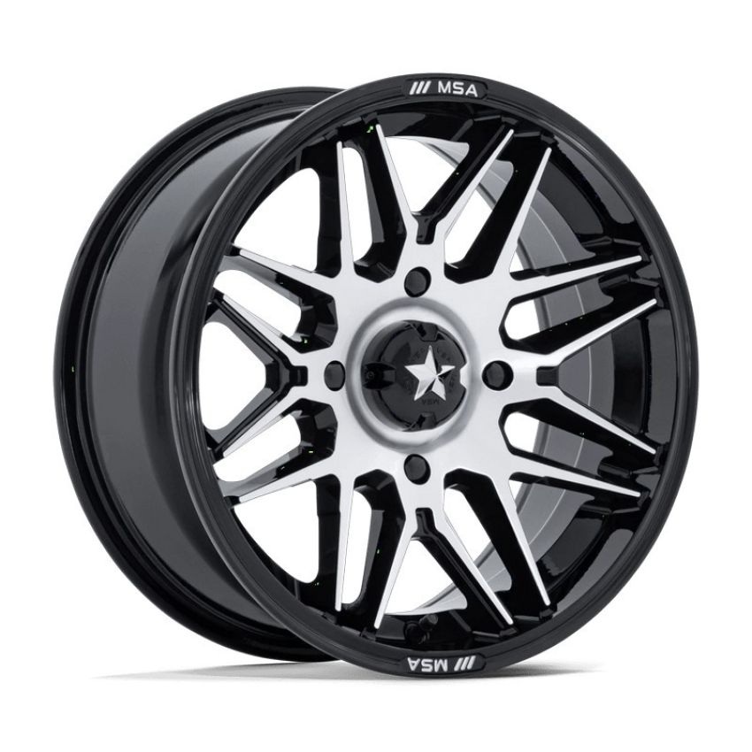 RADAR UTV 15X7 4X137 96 +10 G-BLK-MCH