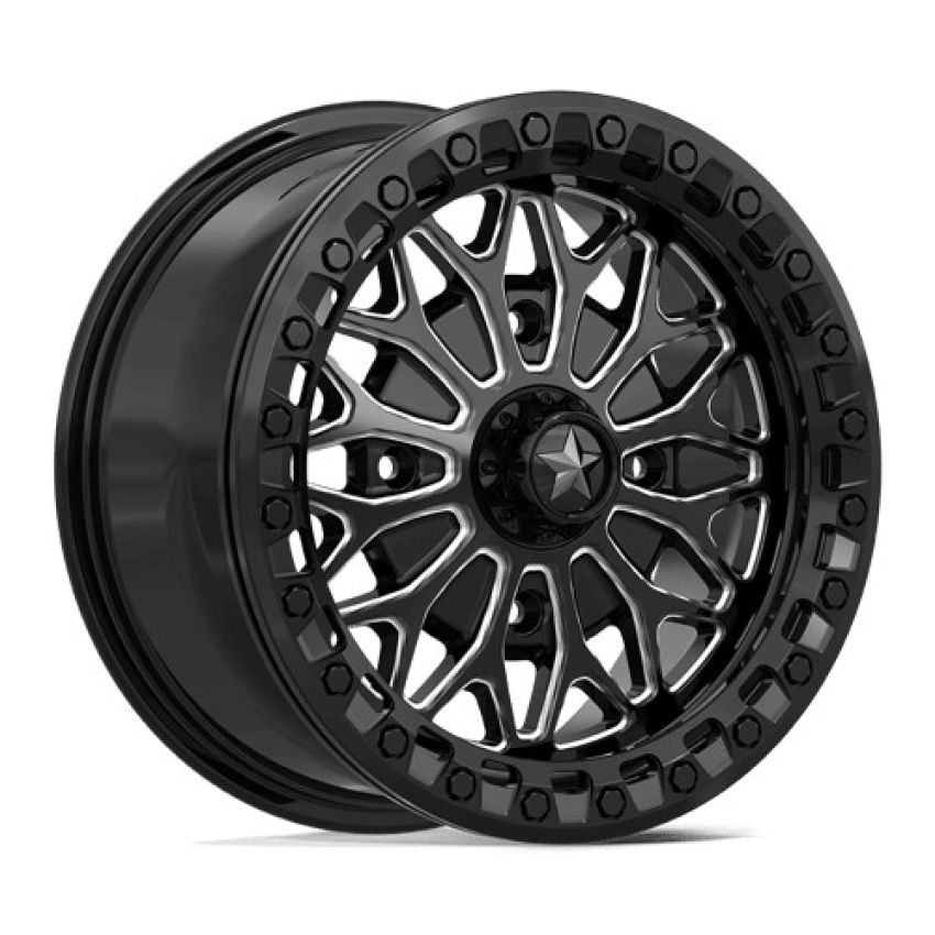 BOLO UTV BL 15X7 4X137 96 +38 G-BLK-MILL