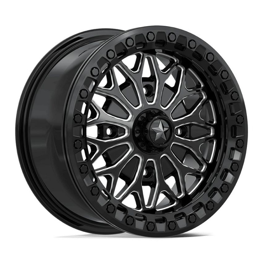 BOLO UTV BL 15X7 4X137 96 +38 G-BLK-MILL