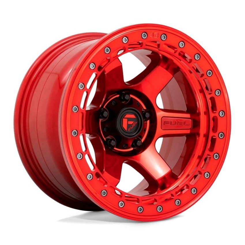 FUEL 1PC D123 BLOCK BEADLOCK Wheel 17X9 6X5.5 106.1 -15.0
