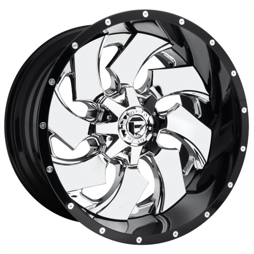 FUEL 1PC D240 CLEAVER Wheel 22X8.25 8X6.5 121.7 -237.0