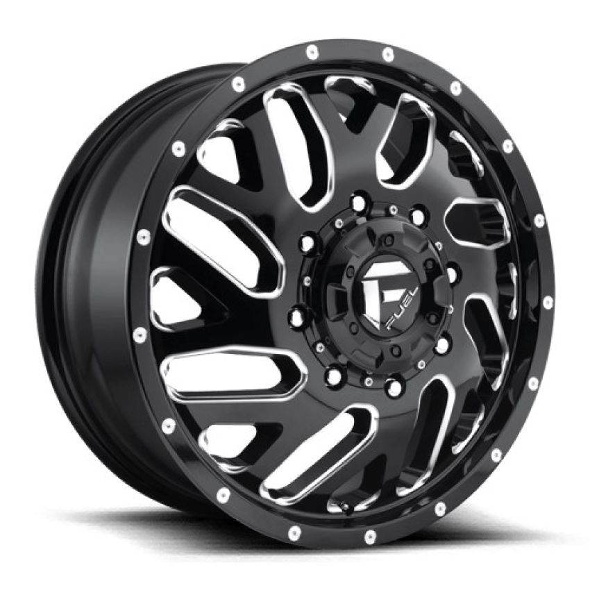 FUEL 1PC TRITON DRW 22X8.25 8X210 +105 NBL (DF)