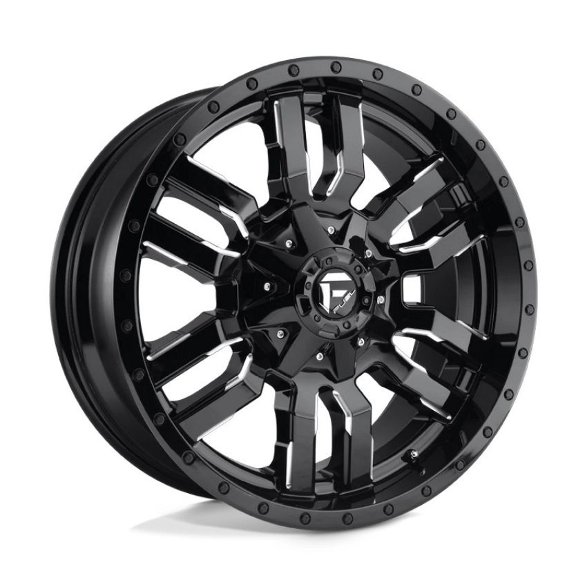 FUEL 1PC D595 SLEDGE Wheel 20X9 6X135/5.5 106.1 19.0