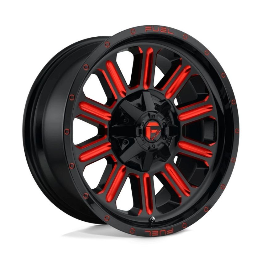 FUEL 1PC D621 HARDLINE Wheel 20X9 8X6.5 125.1 1.0
