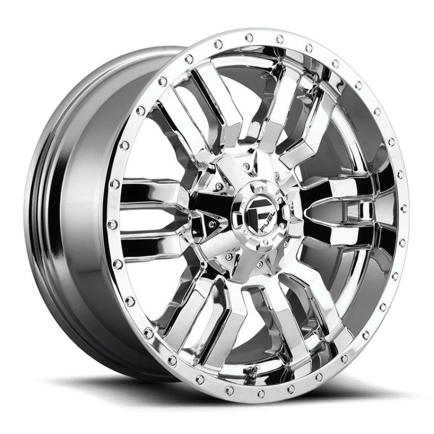 FUEL 1PC D631 SLEDGE Wheel 20X10 8X170 125.1 -18.0