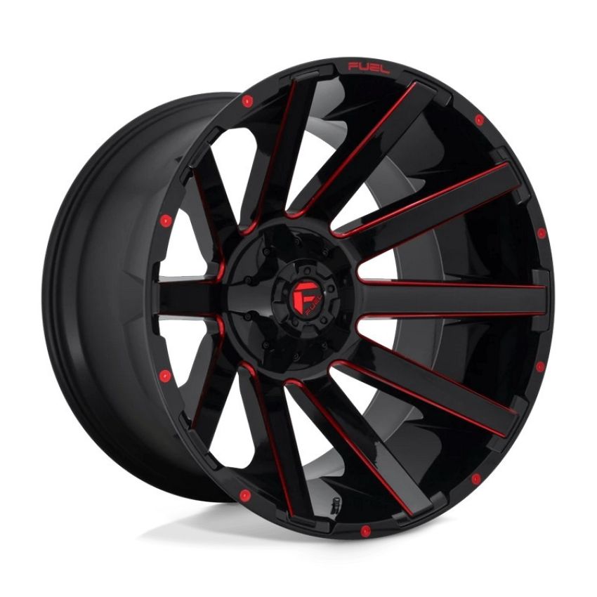 FUEL 1PC D643 CONTRA Wheel 24X14 8X180 124.2 -75.0