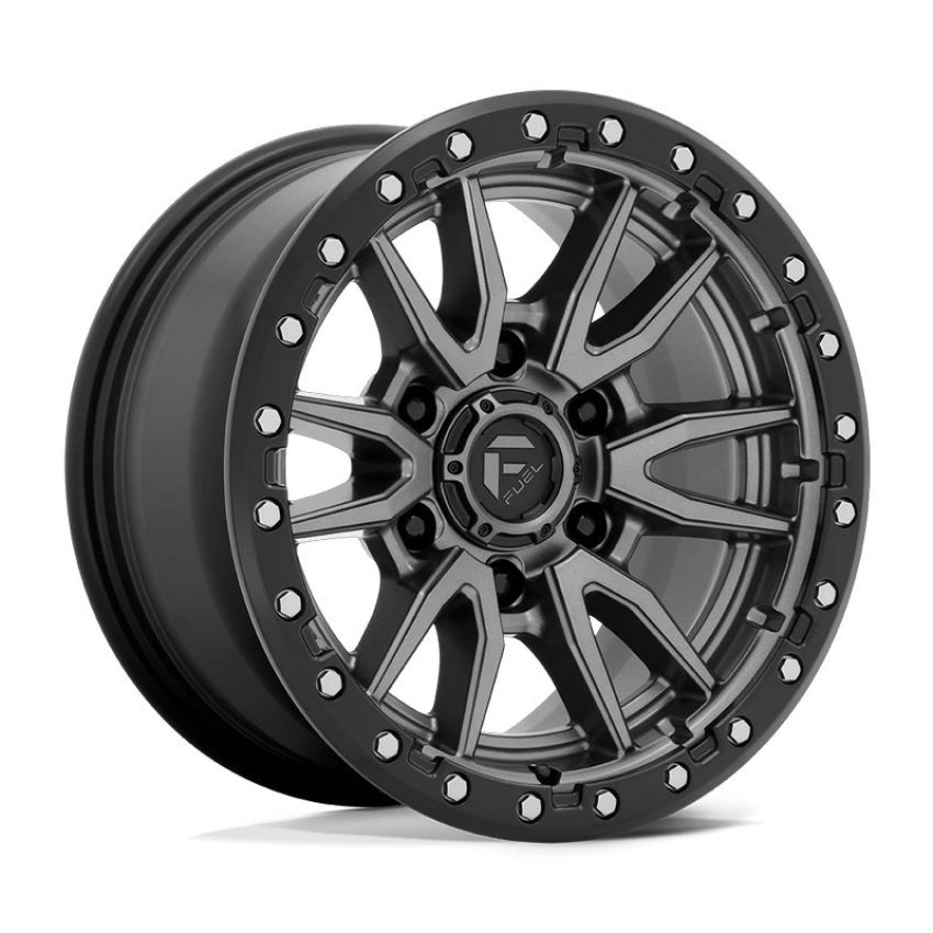 FUEL 1PC D680 REBEL Wheel 20X10 8X6.5 125.1 -18.0