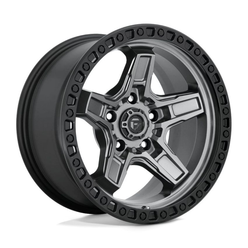 FUEL 1PC D698 KICKER Wheel 17X9 5X5.0 71.5 -12.0