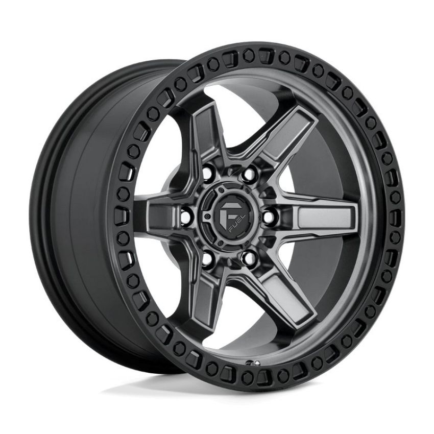 FUEL 1PC D698 KICKER Wheel 17X9 6X5.5 106.1 -12.0