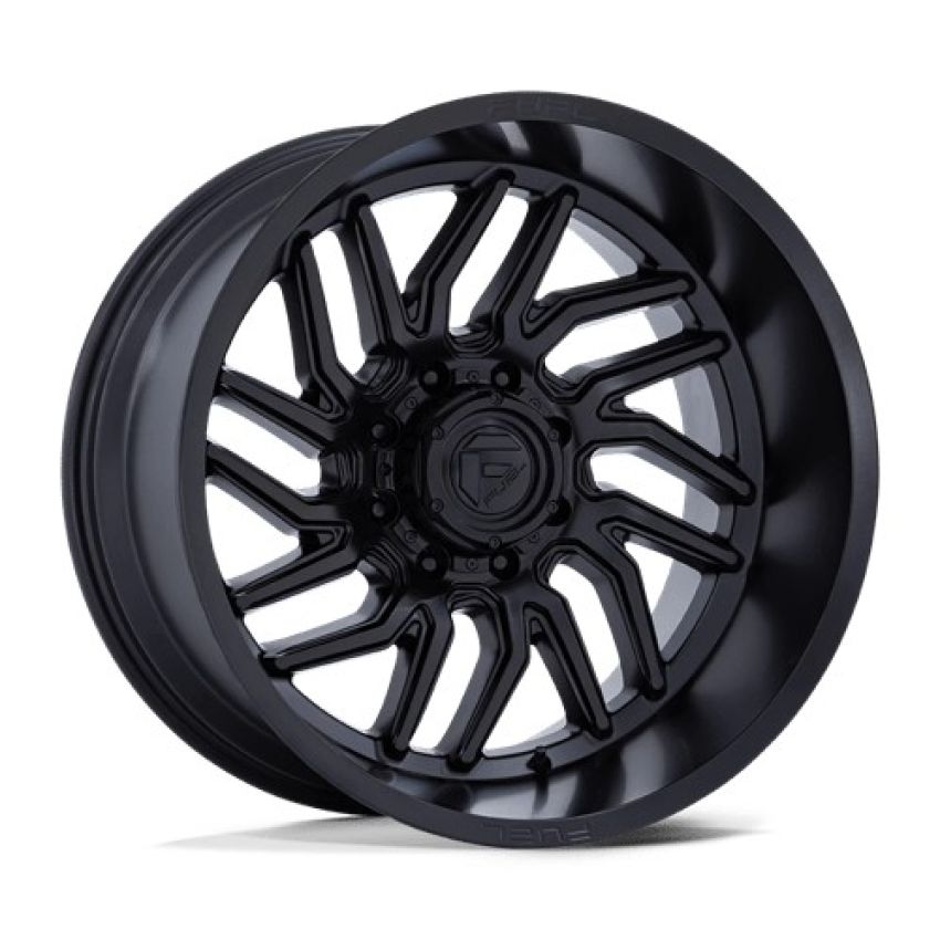 FUEL 1PC HURRICANE 22X12 8X180 124 -44 BLK-OUT