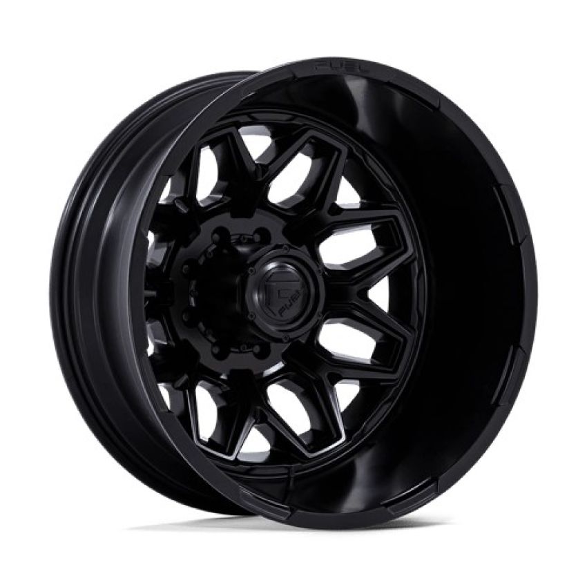 FLUX DRW 22X8.25 8X6.5 -246 BLK-OUT (DR)