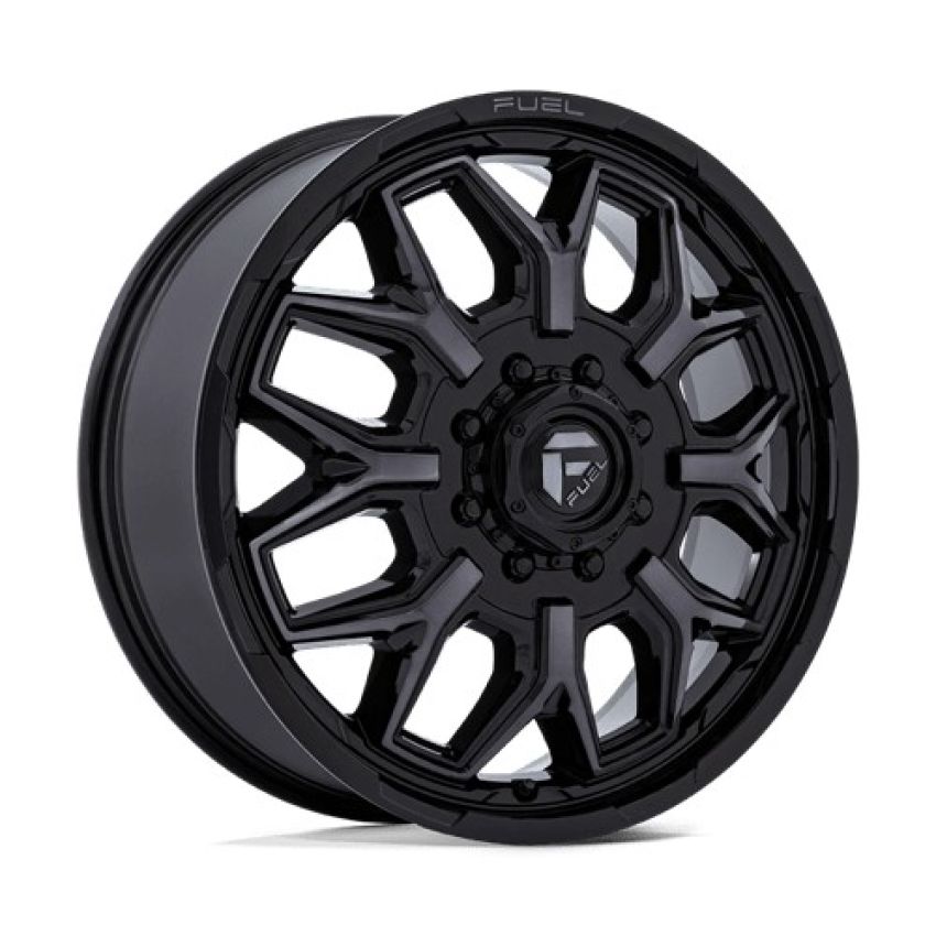 FLUX DRW 22X8.25 8X6.5 +104 GBLK-GY (DF)