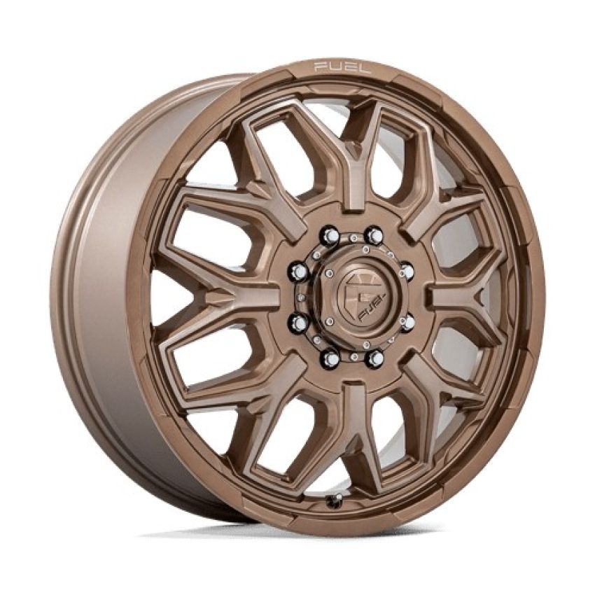 FLUX DRW 22X8.25 8X210 +104 PLT-BNZ (DF)